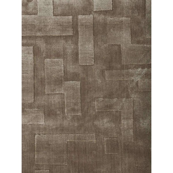 Tapete Indiano Karev Geométrico Maze Vintage Bege 2,50 x 3,00m