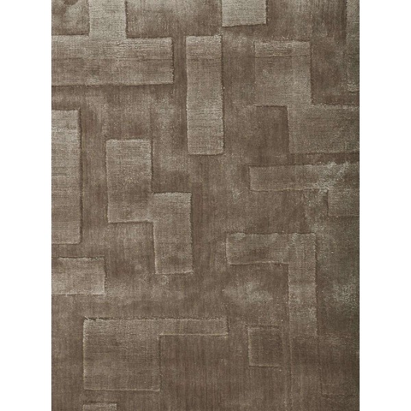 Tapete Indiano Karev Geométrico Maze Vintage Bege 3,50 x 5,00m