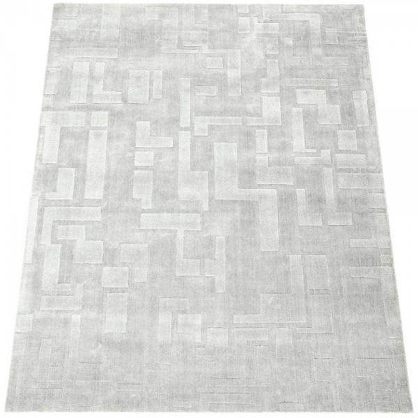 Tapete Indiano Karev Geométrico Maze Vintage Off White 2,50 x 3,00m