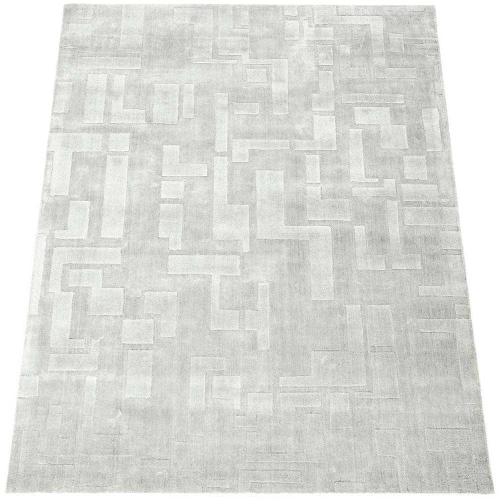 Tapete Indiano Karev Geométrico Maze Vintage Off White 2,50 x 3,50m