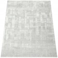 Tapete Indiano Karev Geométrico Maze Vintage Off White 3,50 x 4,50m