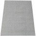 Tapete Indiano Carpi Stripes Lã Feito à Mão Cinza 3,50 x 5,00m