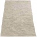 Tapete Indiano Kilim Artesanal Eland Lã e Algodão Off White e Bege 3,00 x 4,00m