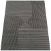 Tapete Moderno Turco Dix Geométrico Stripes Cinza e Chumbo 2,50 x 3,00m