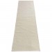 Tapete Passadeira Indiana Kilim Artesanal Alian Lã e Algodão Off White 0,66 x 1,80m